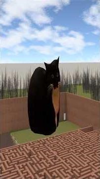 GIANT Maxwell cat in Big maze #garrysmod #gmod #memes #nextbots #maxwellcat