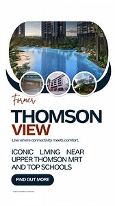 Find the perfect balance of connectivity, comfort, and style in the heart of Thomson. This iconic new development combines modern living with unbeatable convenience, from nearby MRT access to top-notch schools. Find Out More! | Thomson View Residences