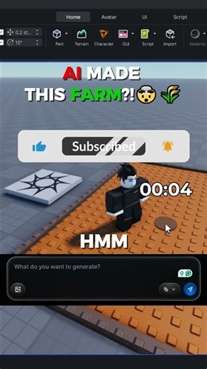 Can AI Create the PERFECT Roblox Game?! 🔥 #roblox #robloxdev