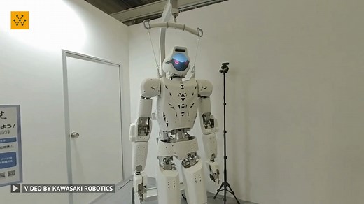 21K views · 183 reactions | Kawasaki Heavy Industries humanoid robot RHP Kaleido on display. Video Credit: Kawasaki Robotics #robotics #robots #engineering #technology -------------------------------- Stay ahead of the curve! Follow us now on our WhatsApp (https://wevlv.co/wevolver-whatsapp) and Telegram (https://wevlv.co/3sJlFn5) channels and stay updated about the cutting edge. | Wevolver.com | Facebook