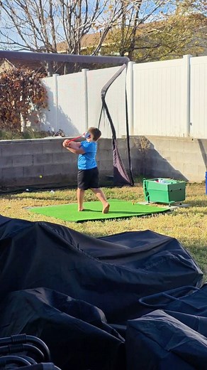 3.4K views · 14 comments | I was looking all over the house for my son… checked every room, the kitchen, even outside his play areas. And where do I finally find him? In the backyard, grinding on his golf swing. ⛳️ When the love for the game hits early, it hits different. Dad couldn’t be more proud. ❤️ #DadReviewsGolf #JuniorGolf #GolfFamily #GolfLife #FutureGolfer #recruithimnow | DadReviews | Facebook