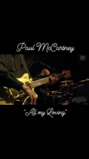 6K reactions · 909 shares | "All my Loving"_ Japan Tour #paulmccartney | Dan Lastimosa | Facebook