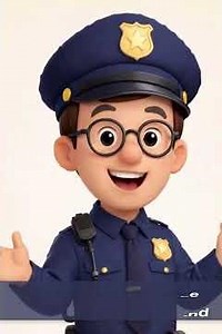 The Helpful Police Officer 👮‍♂️ | Community Helpers Song for Kids | Safety & Rules Song