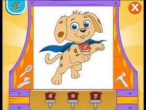 Super Why! Alpha Pig’s Paint by Letter Game for Little Kids