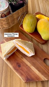 1.7M views · 4.9K reactions | Japanese Mango Sandwich which needs 3 Ingredients Only !! Mango, soft bread and Whipped cream is all you need. D it’s so yummy | Oh, Cheat Day | Facebook