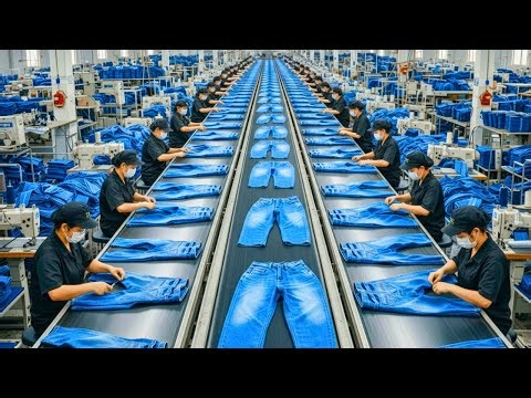 Inside the Modern Jeans Factory: The Real Jeans Processing Behind Perfect Denim