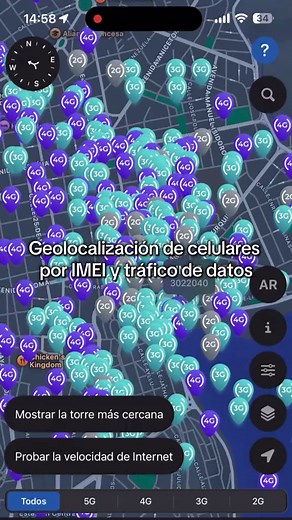 Con este método de geolocalización podremos encontrar todo tipo de dispositivos móviles en base a su conectividad a las radiobases y realizando una triangulación. #eibersistemas #einarhack #gps #cibercrimen
