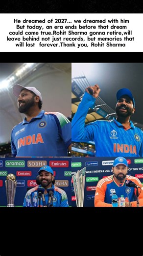 THANK YOU #rohitsharma 💔