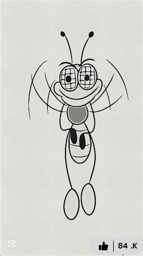 A hungry little fly spots the perfect snack... right on a boy's face! 🍬🪰 funny animation #shorts