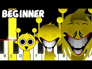 Simon in 54 Phases (Sprunki) - Piano Tutorial - Videos For Kids