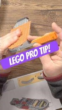 Lego Pro Sticker Tip! Maybe? lol #lego