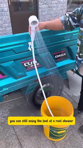 Battery Powered Shower – Convenient and Powerful | Terra Nursery