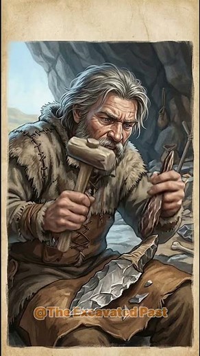 24 Hours as a Cro-Magnon Toolmaker in the Stone Age 🔥