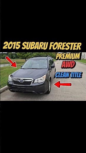 2015 Subaru Forester Premium AWD – Still One of the Best SUVs? 🚗🔥
