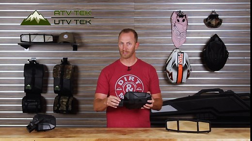 ATV Tek ATVMIR2 Clearview ATV Mirror with Vibration Isolator