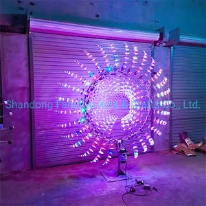 [Hot Item] Metal Windmill Powered Kinetic Sculpture Modern Art Decor Factory Supplier