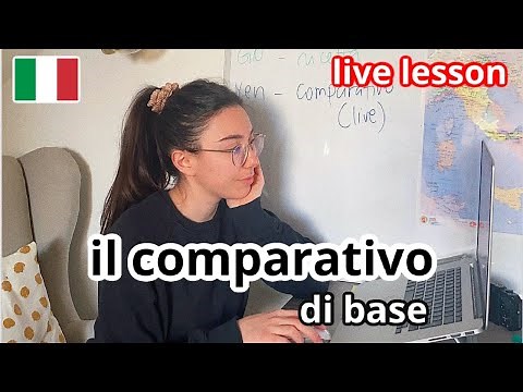 Unlock BASIC Italian Comparative Sentence 🇮🇹 👉 IL COMPARATIVO (A2)
