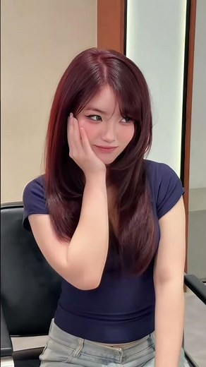 Hair color that complements Asian skin tones #jeviadesign #koreanhairstyle #hair #shorts