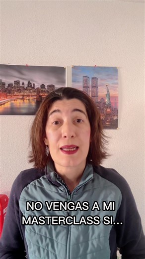 NO VENGAS A MI MASTERCLASS SI… Si entiendes inglés pero te quedas en blanco al hablar… No es pronunciación. Es bloqueo. En mi Masterclass explico cómo transformarlo en fluidez real. Escribe MASTERCLASS y te paso el acceso. #Apr#AprenderInglesb#HablarInglesg#InglesBasicou#FluidezEnInglesoqueoAlHablar