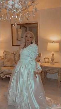 ASMR Wedding Dress Try On