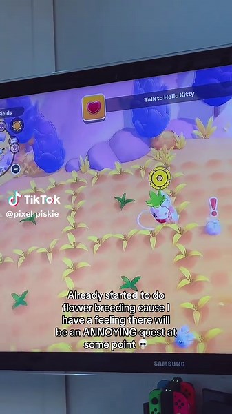 Flower Breeding Adventure in Hello Kitty World