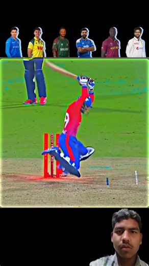 Batsman angry after getting out 👽🥶 #cricket #shorts