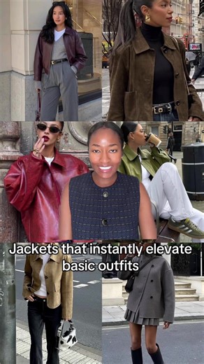 Stylish Jackets to Elevate Your Fall Outfits
