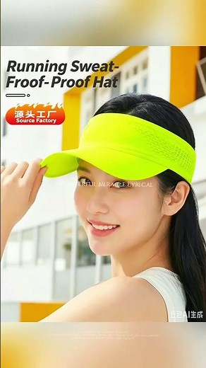 Lightweight Breathable Sun Visor Hats | No-Slip UV Protection for Running, Tennis & Outdoor Sports