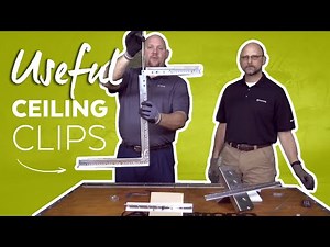 Useful Clips for Your Acoustical and Drywall Ceiling Projects | Armstrong Ceiling Solutions