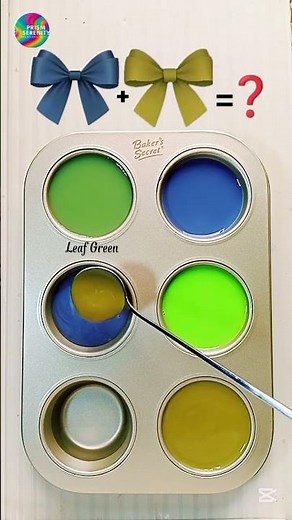 Mixing Cornflower Blue, Neon Green & Mustard Yellow | 3 Bold & Vibrant Color Combinations! ✨