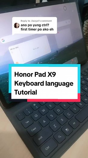 How to Change Keyboard Language Easily | Honor Pad X9 Tutorial