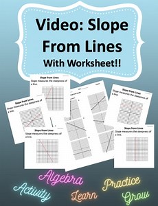 Video Lesson Slope From a Line