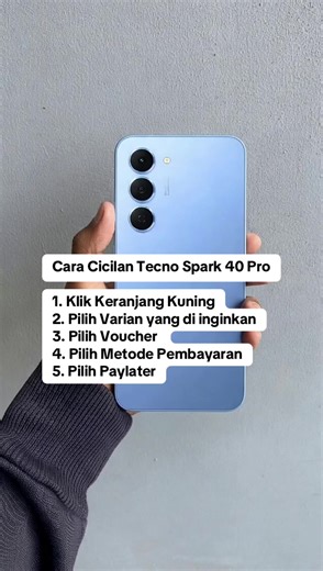 Yuk yang mau smartphone Tecno Spark 40 Pro, Bisa Kredit/Cicilan No DP, pengiriman dari official store ✨ #kredithpmurah #cicilanhpmurah #cicilanhp #kredithp #kreditcicilanhp