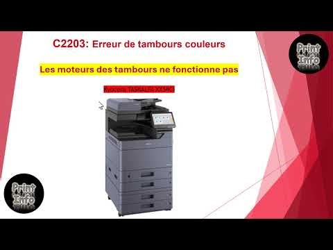 #kyocera how to fix erreur C2203
