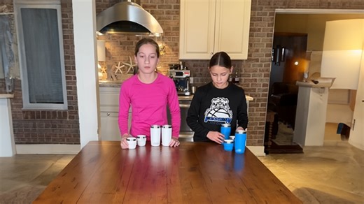 Cup slide challenge for big money