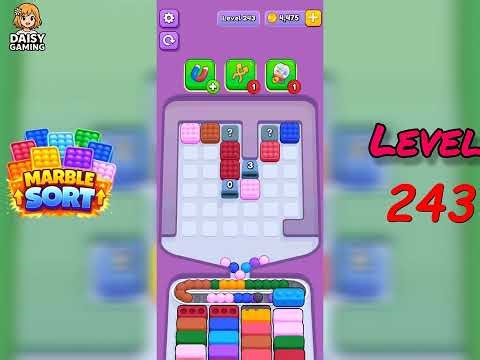 Marble Sort Level 243 Walkthrough