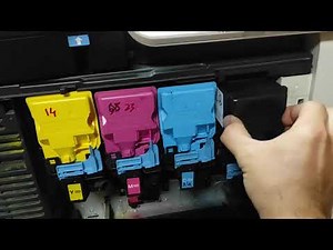 bizhub C35 druk Black error