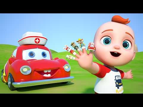 The Boo Boo Finger Family | Jobs Song | Lolo Nursery Rhymes & Baby Songs