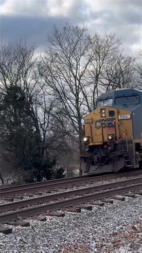 Insane CSX horn show! #train #railroad #railfan #csx #hornshow