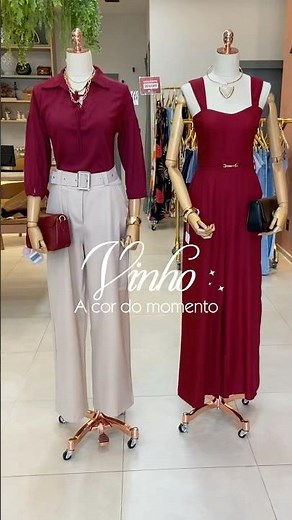 Cor do Momento: Vinho - 2 Looks Elegantes #shorts #oquevestir #roupabordo #outfit #ootd #style