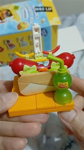 SpongeBob AREA X Delicacy Delivery Box #blindbox #spongebob #lego #brick