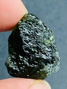 TOP Moldavite 23CT Impact meteorite Moldavite Crystal from Czech&coa specimen | eBay