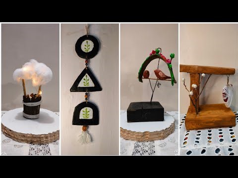 Beautiful Home Decor Items With Waste Material