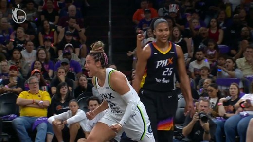 KAYLA MCBUCKETS 💪 McBride was fired up after the tough finish 😤 Watch Lynx-Mercury on ESPN and the ESPN App ➡️ https://es.pn/watchwnba | ESPN