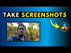 How to Take High-Quality Screenshots or Image Stills in DaVinci Resolve