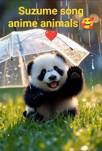 “Suzume Vibes 🌸 | The Cutest Anime Animals Ever 🐼🦊🐰🐱 Heart Touching 😍 | Feel The Magic of Cuteness💫