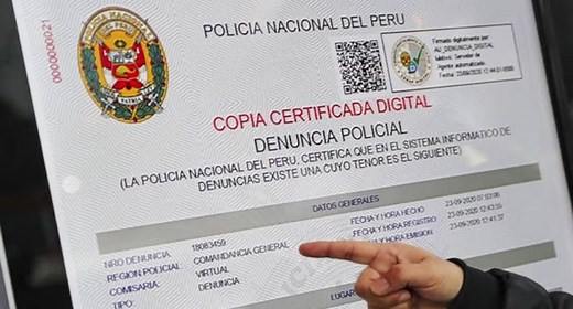 ¿Cómo presentar una denuncia virtual ante la Policía Nacional y la fiscalía?