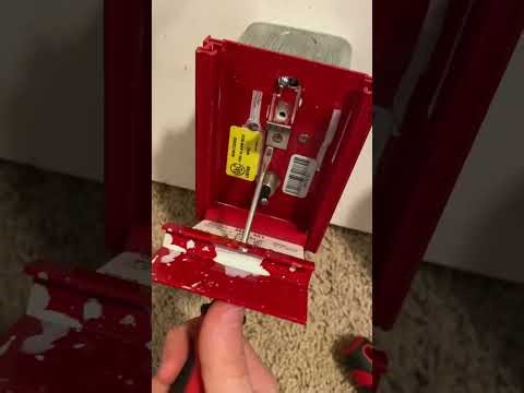 How to pull and reset fire alarm pull stations