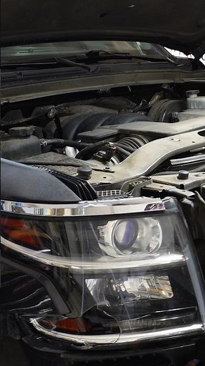 Replacing SMASHED headlight on 2015 Chevy Tahoe
