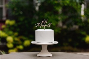 Baby Shower Cake Topper, Personalized Cake Topper, Baby Shower Decor, Gender Reveal, Custom Cake Topper, Happy Birthday Cake Topper - Etsy